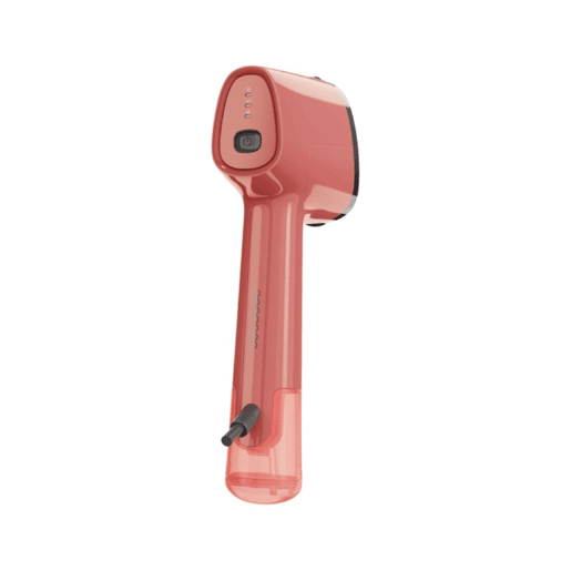 Ferro de passar roupa vertical Cecotec IronHero V-1500 Essential vermelho com base de cerâmica, potência de 1500 W e vapor