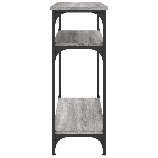 Mesa Consola - Mesa De Entrada 75x29x75 cm derivados de madeira cinzento sonoma