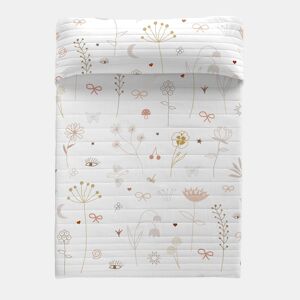 Haciendo el Indio - Colcha Bouti Estampada - Peso 70 Gramas - Cama 90105 - FLOWER CHAOS