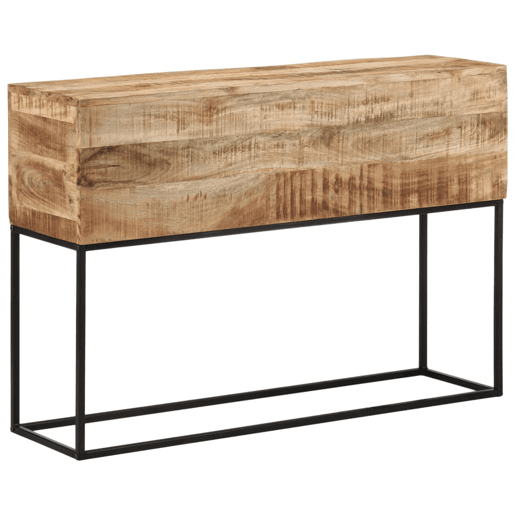 Mesa Consola - Mesa De Entrada 110x30x75 cm madeira mangueira Ɣspera maciƧaferro Mesa Consola - Mesa De Entrada 110x30x75 cm madeira mangueira Ɣspera maciƧaferro