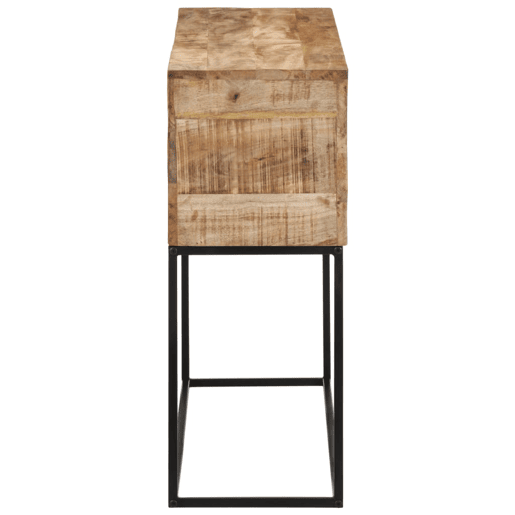 Mesa Consola - Mesa De Entrada 110x30x75 cm madeira mangueira Ɣspera maciƧaferro Mesa Consola - Mesa De Entrada 110x30x75 cm madeira mangueira Ɣspera maciƧaferro