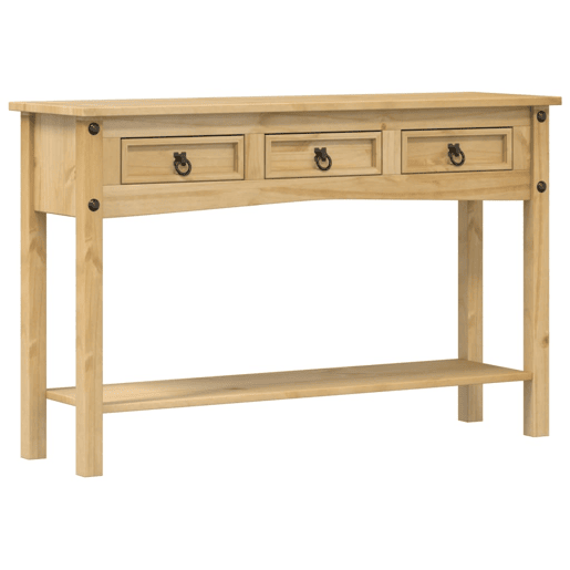 Mesa Consola - Mesa De Entrada Corona 114x34,5x73 cm madeira de pinho maciça