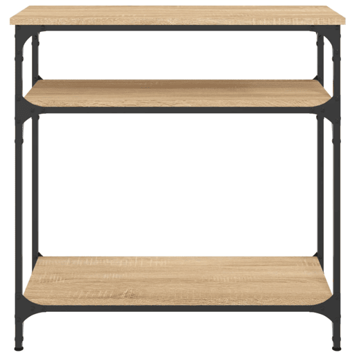 Mesa Consola - Mesa De Entrada 75x29x75 cm derivados de madeira carvalho sonoma