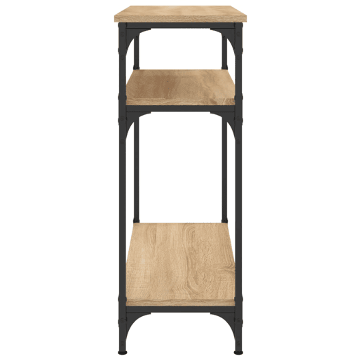 Mesa Consola - Mesa De Entrada 75x29x75 cm derivados de madeira carvalho sonoma