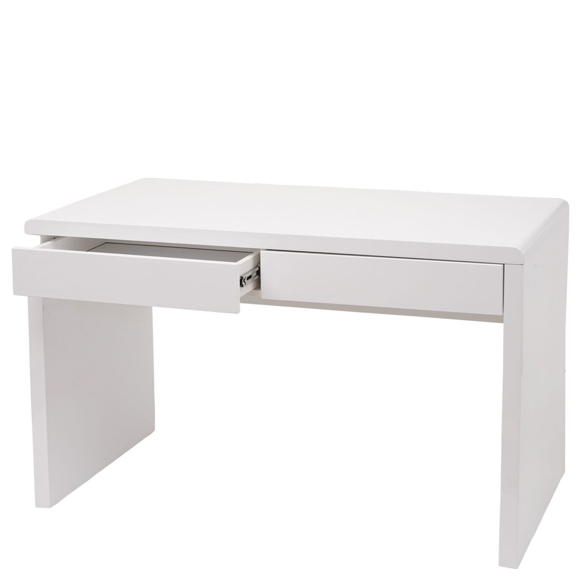 Mesa de ordenador de oficina con 2 cajones MDF