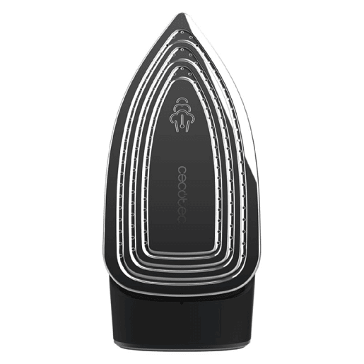 Cecotec Ferro a vapor horizontal com bomba e thermoblock de 3000 W. Seletor de temperatura em função do tecido, base dupla anodizada com duplo elemento aquecedor e indicador luminoso de funcionamento LED.
