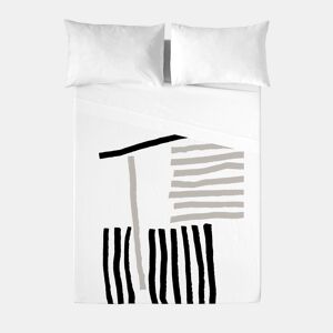 ICEHOME - Conjunto de lençóis estampados de 2 peças para cama 90 - Algodão extra macio - Inclui lençol de cima + 1 fronha - NEXUS