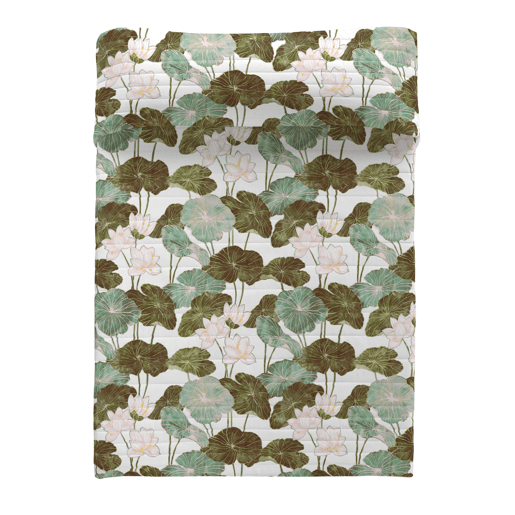 NATURALS - Colcha Bouti Estampada - Peso 70 Gramas - Cama 150 - NUFAR NATURALS - Colcha Bouti Estampada - Peso 70 Gramas - Cama 150 - NUFAR