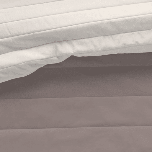 COLCHA BOUTI REVERSÍVEL BICOLOR TOPOL.198 PEDRA CAMA 180