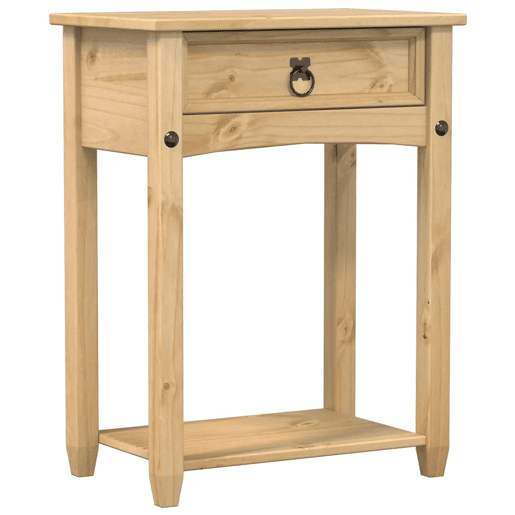 Mesa Consola - Mesa De Entrada Corona 55x35x73 cm madeira de pinho maciça