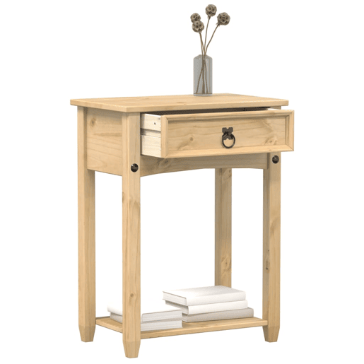 Mesa Consola - Mesa De Entrada Corona 55x35x73 cm madeira de pinho maciça