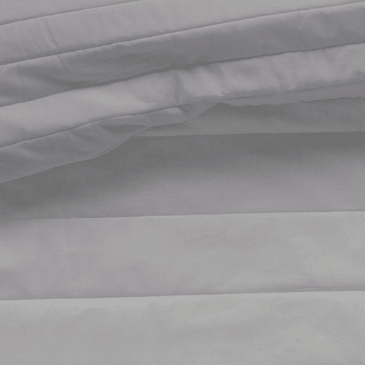 COLCHA BOUTI REVERSÍVEL BICOLOR CINZACINZA CLARO CAMA 180