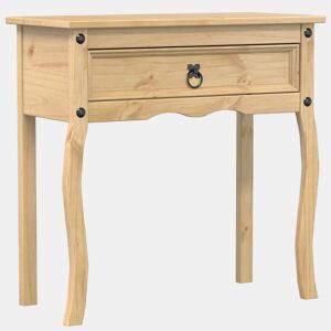 Mesa Consola - Mesa De Entrada Corona 73x35x73 cm madeira de pinho maciça