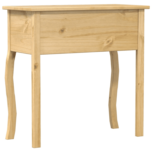 Mesa Consola - Mesa De Entrada Corona 73x35x73 cm madeira de pinho maciça
