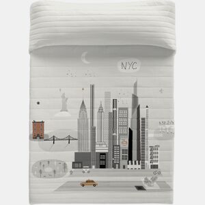 Haciendo el Indio - Colcha Bouti Estampada - Peso 70 Gramas - Cama 90105 - NYC