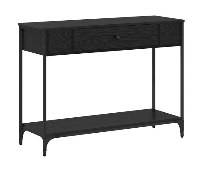 Mesa consola - mesa de entrada other roble negro 100 x 34.5 x 75 cm