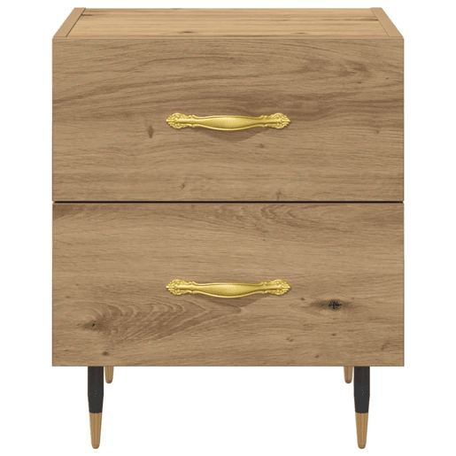 Mesa De Cabeceira - Mesinha De Cabeceira carvalho artisiano 40 x 35 x 47,5 cm