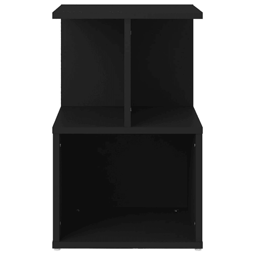 Mesa De Cabeceira - Mesinha De Cabeceira 35x35x55 cm derivados de madeira preto