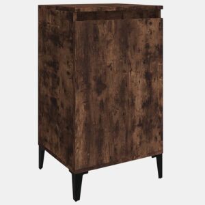 Mesa De Cabeceira Mesinha De Cabeceira - 40x35x70 cm derivados madeira carvalho fumado