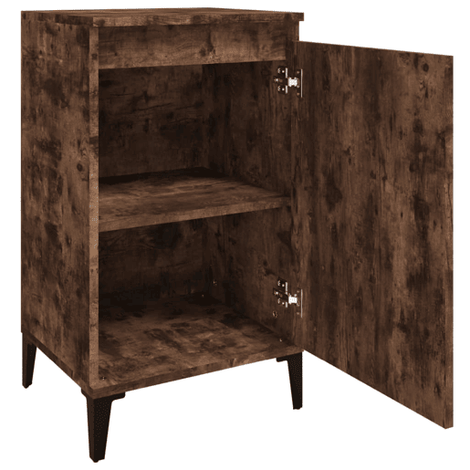 Mesa De Cabeceira Mesinha De Cabeceira - 40x35x70 cm derivados madeira carvalho fumado