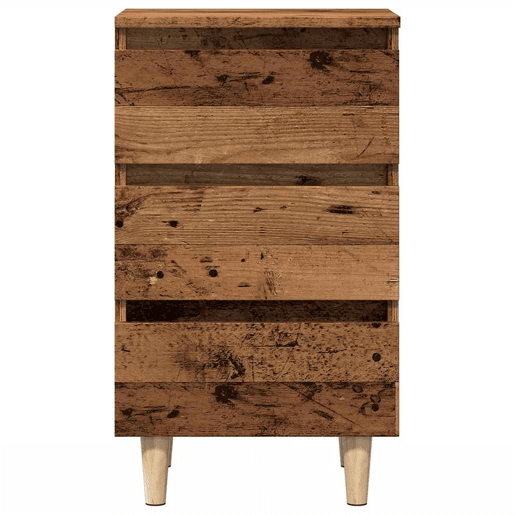 Mesa De Cabeceira - Mesinha De Cabeceira madeira velha 40x35x69 cm madeira trabalhada