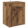 Mesa De Cabeceira - Mesinha De Cabeceira com gaveta Madeira antiga 50 x 36 x 60 cm