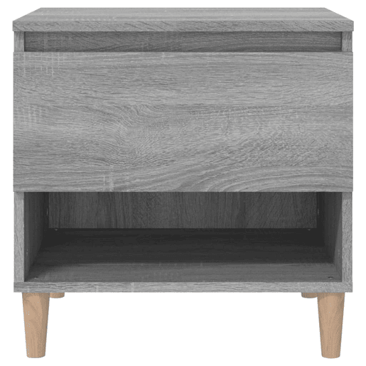 Mesa De Cabeceira - Mesinha De Cabeceira 50x46x50 cm derivados de madeira cinza sonoma