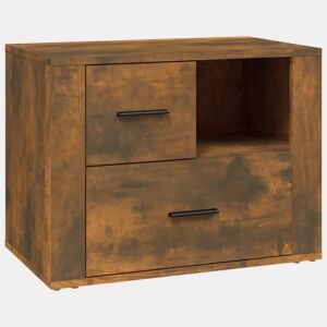 Mesa De Cabeceira - Mesinha De Cabeceira 60x36x45 cm derivados madeira carvalho fumado