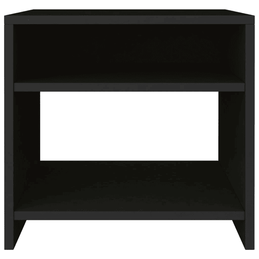 Mesa De Cabeceira - Mesinha De Cabeceira 40x30x40 cm derivados de madeira preto