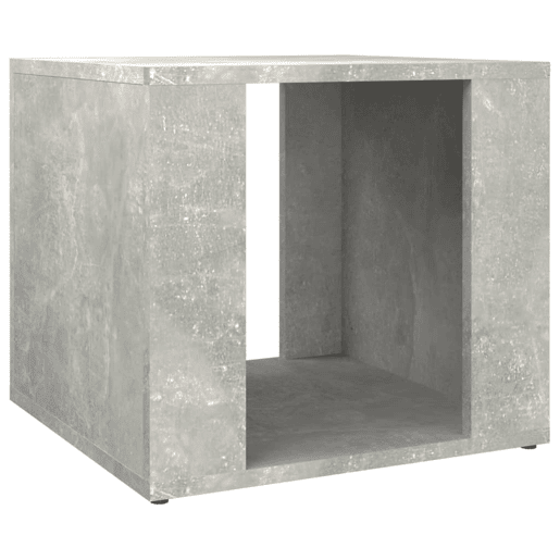 Mesa De Cabeceira - Mesinha De Cabeceira 41x40x36cm derivados madeira cinzento-cimento