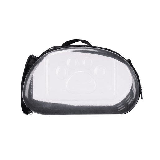 WELL HOME - Pequeno transportador dobrável para animais de estimação 37x7,5x22 Preto