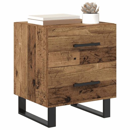 Mesa De Cabeceira - Mesinha De Cabeceira Madeira antiga 40 x 35 x 47,5 cm
