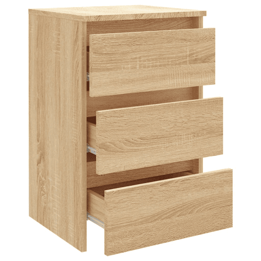 Mesa De Cabeceira Mesinha De Cabeceira - 40x35x62,5 cm derivados madeira carvalho sonoma