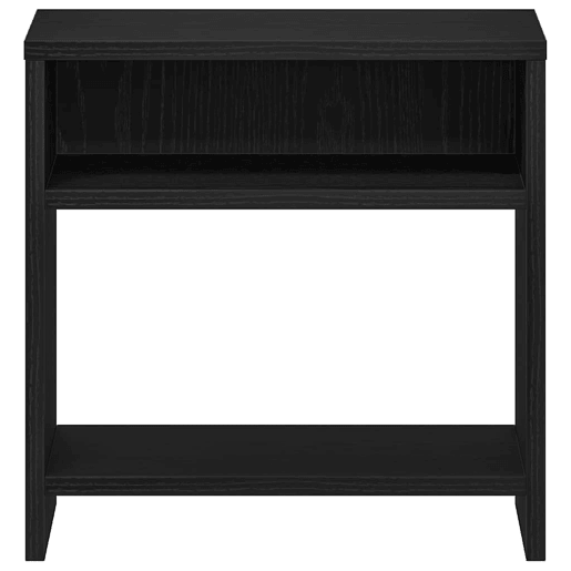 Mesa De Cabeceira - Mesinha De Cabeceira 40x30x40 cm deriv. de madeira carvalho preto