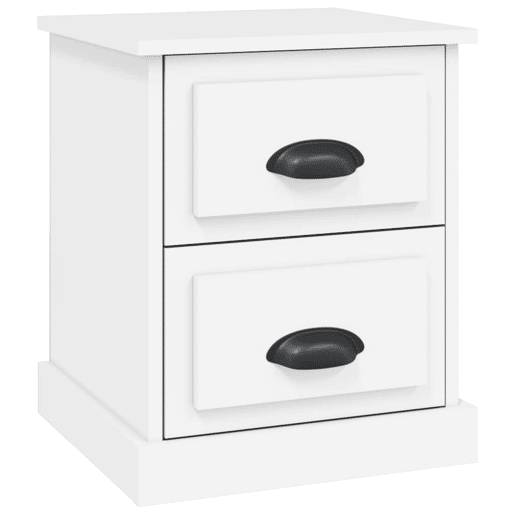 Mesa De Cabeceira - Mesinha De Cabeceira 39x39x47,5 cm derivados de madeira branco