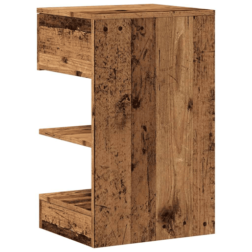 Mesa De Cabeceira - Mesinha De Cabeceira madeira velha 40x35x65 cm madeira trabalhada