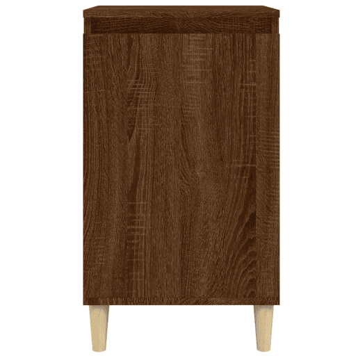 Mesa De Cabeceira Mesinha De Cabeceira - 40x35x70 cm derivados madeira carvalho castanho