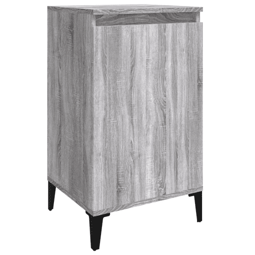 Mesa De Cabeceira - Mesinha De Cabeceira 40x35x70 cm derivados madeira cinza sonoma