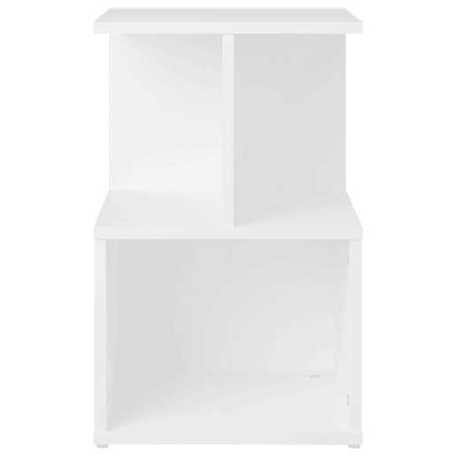 Mesa De Cabeceira - Mesinha De Cabeceira 35x35x55 cm derivados de madeira branco