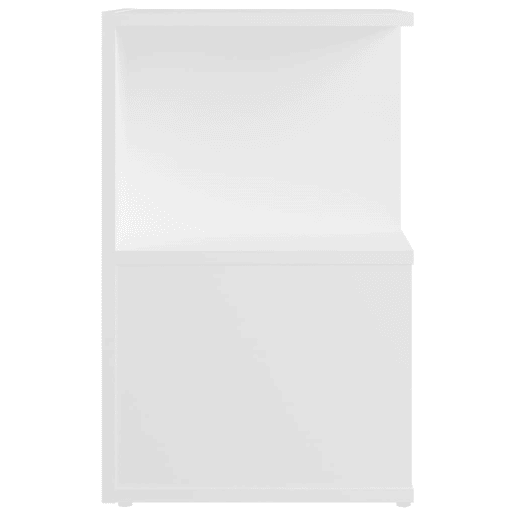 Mesa De Cabeceira - Mesinha De Cabeceira 35x35x55 cm derivados de madeira branco