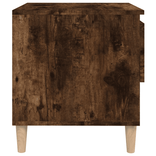 Mesa De Cabeceira - Mesinha De Cabeceira 50x46x50 cm derivados madeira carvalho fumado