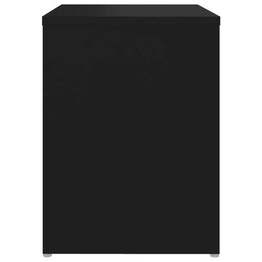 Mesa De Cabeceira - Mesinha De Cabeceira 40x30x40 cm derivados de madeira preto