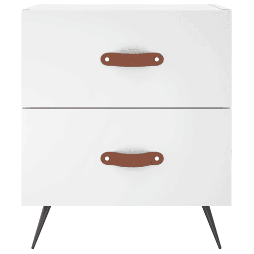Mesa De Cabeceira - Mesinha De Cabeceira 40x35x47,5 cm derivados de madeira branco