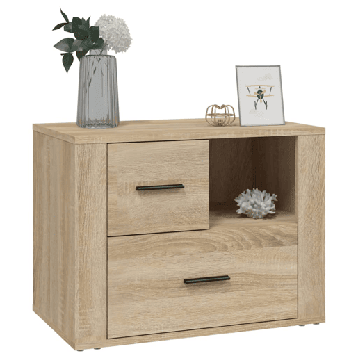 Mesa De Cabeceira - Mesinha De Cabeceira 60x36x45 cm derivados madeira carvalho sonoma
