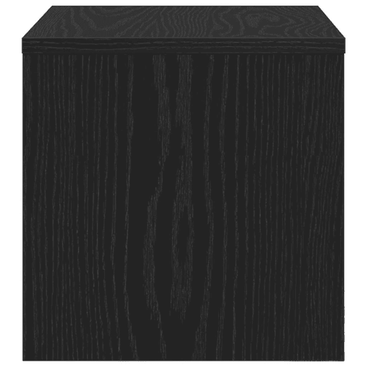 Mesa De Cabeceira - Mesinha De Cabeceira Carvalho preto 40 x 40 x 30 cm