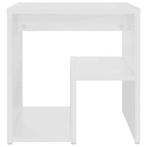 Mesa De Cabeceira - Mesinha De Cabeceira 40x30x40 cm derivados de madeira branco