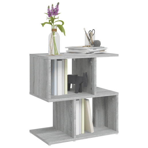 Mesa De Cabeceira Mesinha De Cabeceira - 50x30x51,5 cm derivados madeira cinzento sonoma
