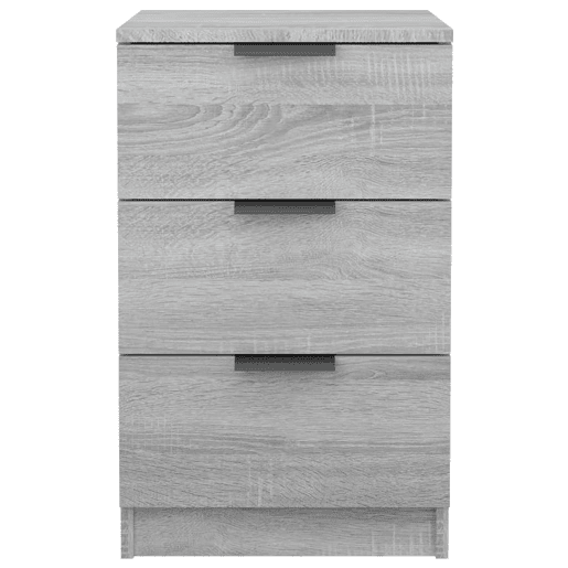 Mesa De Cabeceira - Mesinha De Cabeceira 40x35x47 cm sonoma cinzento