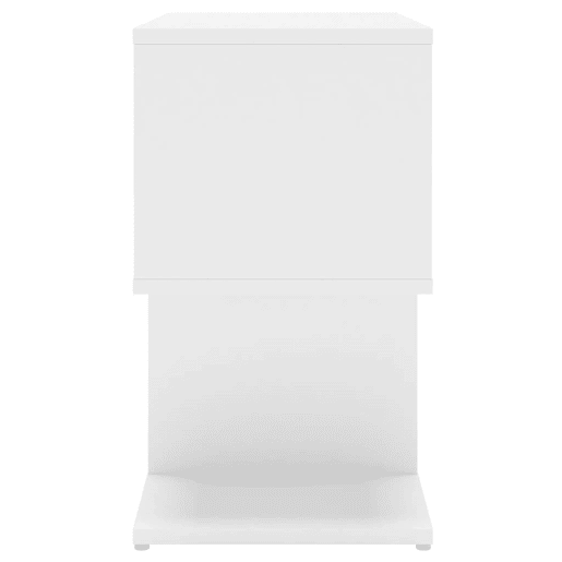 Mesa De Cabeceira - Mesinha De Cabeceira 50x30x51,5 cm derivados de madeira branco