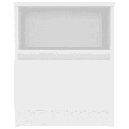 Mesa De Cabeceira - Mesinha De Cabeceira 40x40x50 cm derivados de madeira branco